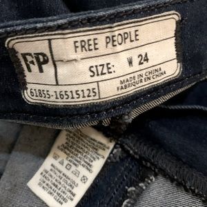 Free People jean shorts unique style